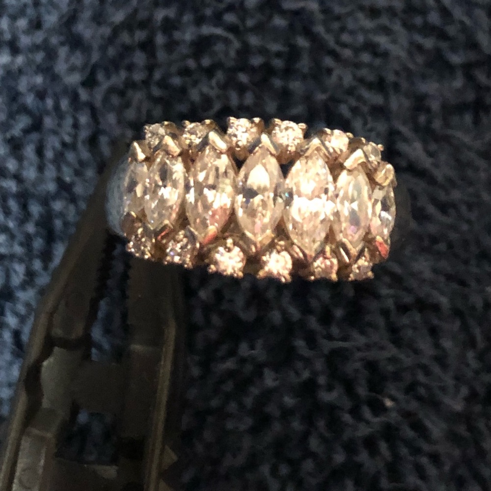 .925 Sterling & CZ ring